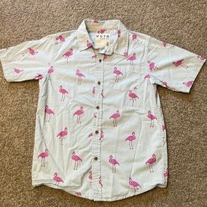 Kids VSTR button up shirt, size Small (8)